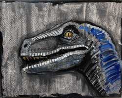 The image for JURASSIC PARK'S BLUE!