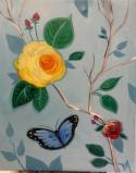 The image for Rose and Butterfly