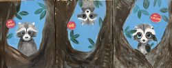 The image for RACOON FAMILY!- FAMILY NIGHT- $25 ALL AGES
