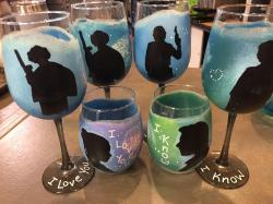 The image for Valentine's Glass Painting event!