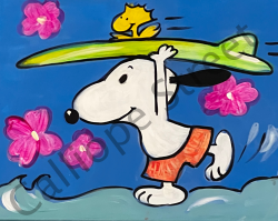 The image for SNOOPY SURFER