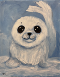 The image for The Baby Seal- New Painting!