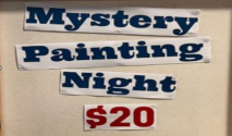 The image for Mystery Painting Night! $20