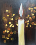 The image for A Holiday Candle- New Painting!