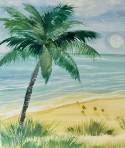 The image for A PALM TREE, BABY TURTLES & THE SEA