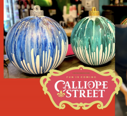 The image for CHRISTMAS IN JULY! ORNAMENT & CANVAS POURING