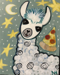 The image for THE PIZZA LLAMA !