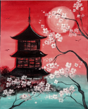 The image for THE PAGODA- NEW PAINTING!