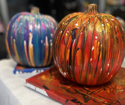 The image for HALLOWEEN IN JULY!- PUMPKIN & CANVAS POURING