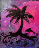 The image for The Galaxy Palm Tree-NEW!- $25 Tuesdays