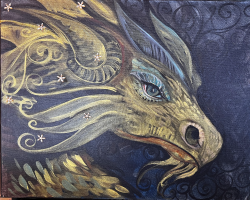 The image for THE GOLDEN DRAGON- NEW PAINTING