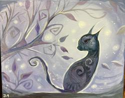 The image for The Magical Cat- New Painting