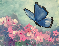 The image for The Blue Butterfly-New Painting!