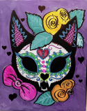 The image for DAY OF THE DEAD KITTY- NEW!
