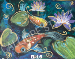 The image for Koi Fish- Date Night (solo painting too)
