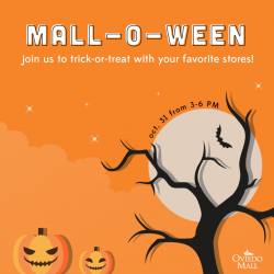 The image for Mall-O-Ween! NO CLASS